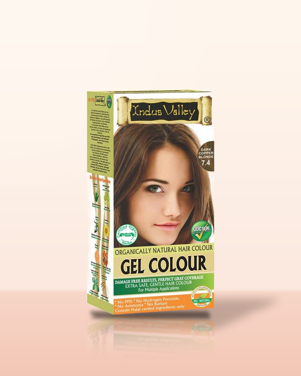Indus Valley gel Temno bakreno blond